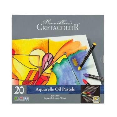 Imagem de Giz Pastel Oleoso Cretacolor Aquastic 20 cores