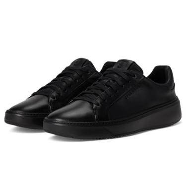 Imagem de Cole Haan Tênis feminino Grandpro Topspin impermeável para golfe, Couro preto/preto, 11.5 Wide