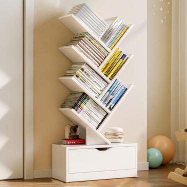 Imagem de Prateleira de árvore, prateleira em forma de árvore, prateleira criativa em forma de árvore, estante de estante de árvore em forma de árvore, prateleira de armazenamento em forma de árvore p