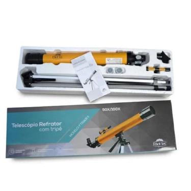 Imagem de Telescópio Astronômico 60Mm 100X Faciltec