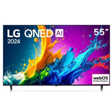 Imagem de Smart Tv LG 55" QNED 4K Ultra HD HDR Thinq Ai Alexa