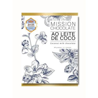 Imagem de Chocolate Ao Leite de Coco Mission Chocolate 60g