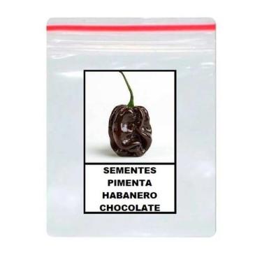 Imagem de 50 Sementes De Pimenta Habanero Chocolate - SEEDS
