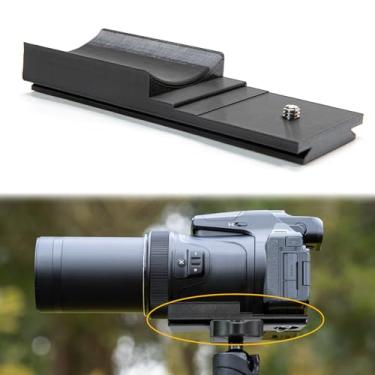 Imagem de Impressão 3D para Nikon P1000/1100 placa de liberação rápida, maior estabilidade, para acessórios Nikon P1000, suporte de liberação rápida compatível Arca Swiss