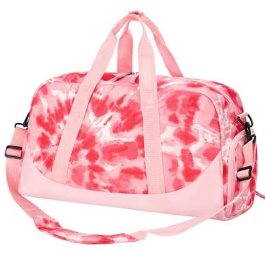Imagem de Choco Mocha Bolsa infantil para meninas, Tie Dye-RedPink