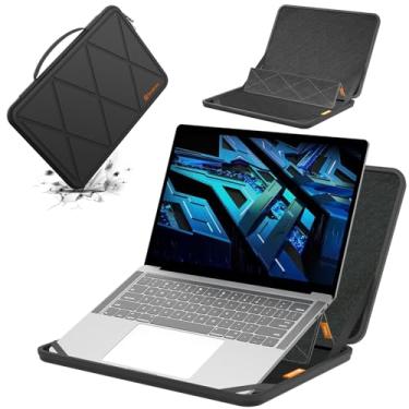 Imagem de Smatree Capa protetora rígida de EVA com suporte compatível com laptop ASUS Vivobook 14X OLED de 14 polegadas (K3405), laptop Acer Swift 14 AI Copilot+ PC, Acer Predator Triton 14 (MS56)