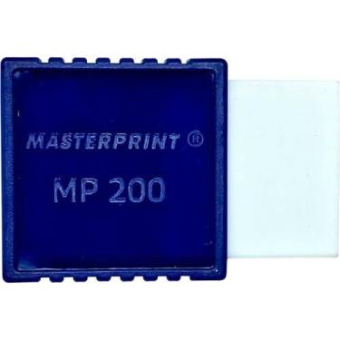 Imagem de Borracha Branca Mp-200 Com Capa Azul - MASTERPRINT