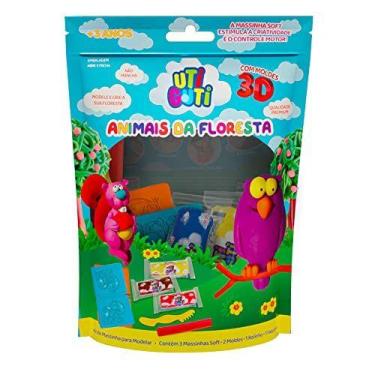 Imagem de Massa Para Modelar Criativa Kit Animais Floresta Utiguti 7 - CANSON