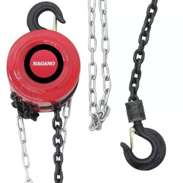 Imagem de Talha manual 1 Tonelada 3 Metros de Elevação HSZ - Nagano