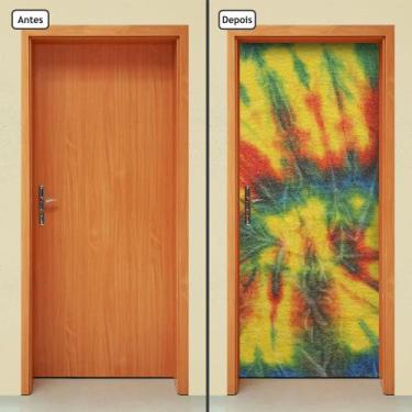 Imagem de Adesivo Decorativo de Porta - Pintura - Abstrato - 056cnpt - Allodi