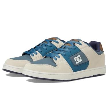 Imagem de DC Tênis masculino casual de skate Manteca 4, Cinza/Azul/Branco, 6.5