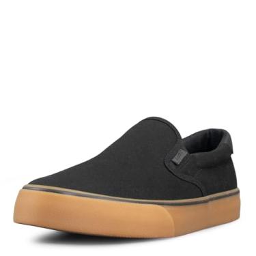 Imagem de Lugz Tênis masculino moderno Clipper, Preto/Gum/Preto, 44