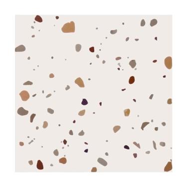 Imagem de Pegue e cole azulejos autoadesivos de vinil 30 cm x 30 cm, adesivos de azulejo DIY para cozinha sala de estar à prova d'água piso removível aparência de terraço 10 folhas (terraço moderno)