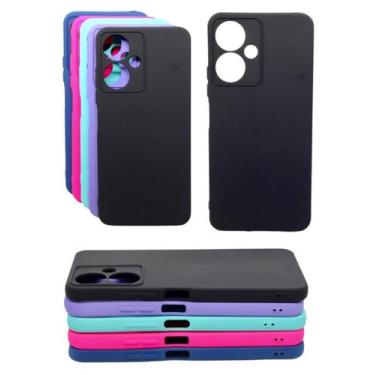 Imagem de Capa Proteção Para Redmi Poco M6 5g Aveludada Silicone - Mustangshop, 