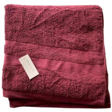 Imagem de Toalha Rosto Camesa Alamo 45x70 Algodão Leve e Macia Vinho