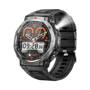 Imagem de Smartwatch Masculino De 1,43 Polegadas AMOLED, À Prova D'água 5ATM, Co