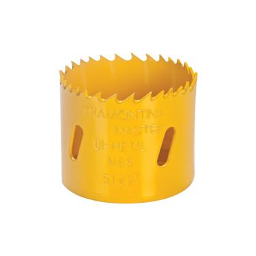 Imagem de Serra Copo Bi-Metálica 22 mm 7/8 Tramontina MASTER com Dentes em Aço Rápido HSS