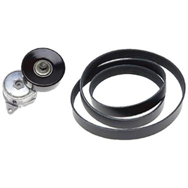 Imagem de ACDelco Kit profissional de correia serpentina com nervuras em V 38327K com tensor