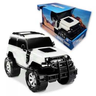 Imagem de Carrinho Jeep 4x4 Caminhonete Render Force Jipe Cores Branco