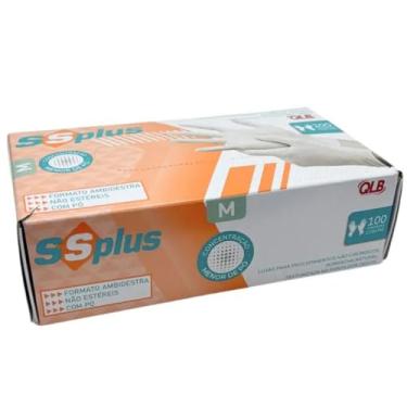 Imagem de Luva Latex M SSPLUS c/100 Unidades