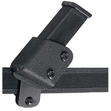 Imagem de Safariland Bolsa de revista 773 Competition Open Top, revistas empilhadas de 9 mm (Browning Bdm 9 mm), vermelho liso, mão direita, passador de cinto de 3,8 cm