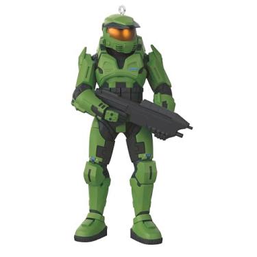 Imagem de Hallmark Keepsake Enfeite de Natal 2024, Halo Master Chief, presentes de filme