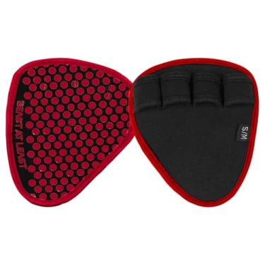 Imagem de Beast AT Least Almofadas de aderência para halterofilismo e fitness – Protetores de palma antiderrapantes e respiráveis para homens e mulheres – Ideal para exercícios de academia, cross training