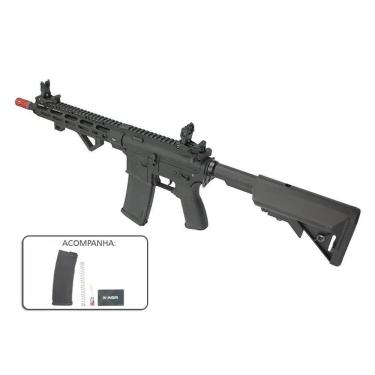 Imagem de Rifle Airsoft Aeg M4 M-lok Sa-e20 Black Edge Pro - Specna