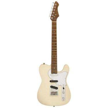 Imagem de Guitarra Aria 615-mk2 Nashville Marble White