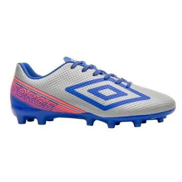 Imagem de Chuteira Campo Umbro Force - Cinza 40, Cinza, 40