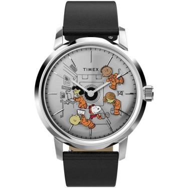 Imagem de Relógio Timex Peanuts® Marlin® Automatic Space - Snoopy TW2W87200M-Masculino
