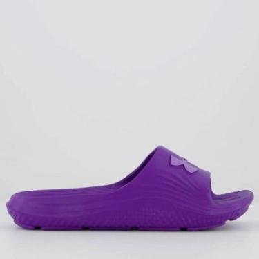 Imagem de Chinelo Under Armour Core 2 Feminino Roxo - Roxo-Feminino