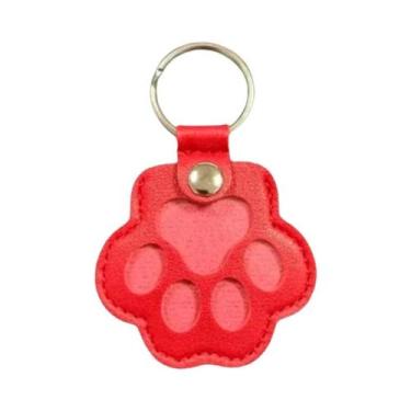 Imagem de Chaveiro De Couro Com Formato De Pata De Gato E Cachorro, Bolsa De Arm