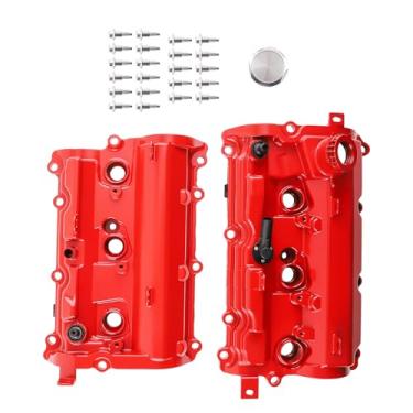 Imagem de maXpeedingrods Tampa de válvula de motor de alumínio para Infiniti G37 2008-2013, M37 2011-2013, FX37/EX37 2013, QX70 QX50 Q40 Q50 Q60 Q70, para Nissan 370Z 3.7L VQ37VHR, 1322. 64EY01 C, 13264EY01E