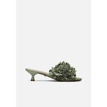 Imagem de Sandália Mule De Salto Fino Com Pétalas-Feminino
