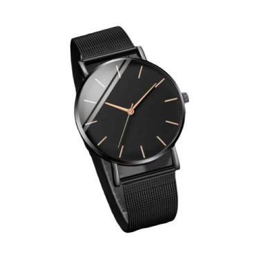 Imagem de Relógio Casual Masculino Ultra Fino Com Mostrador De Quartzo E Pulseir