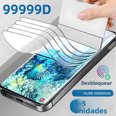 Imagem de Protetor De Tela De Filme Hidrogel Para iPhone 13 12 11 14 15 16 17 pr