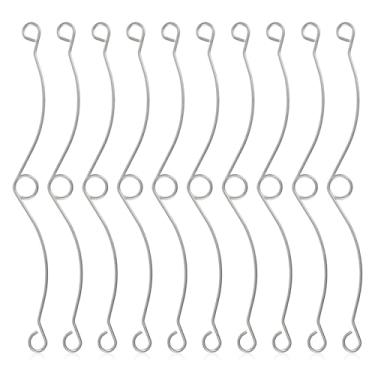 Imagem de Penitue 10pcs Clipes de Mola para Ventilador, Aço Inoxidável Prêmio Exaustor Ventilador Grade Clipes de Mola para Broan Nutone Banheiro Ventilação Compatível com Séries QT QTN RB RN XB XN ZB ZN