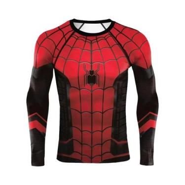 Imagem de Camisa De Compressão De Manga Longa Masculina, Cosplay De Quadrinhos D