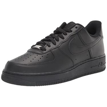 Imagem de Nike Tênis masculino Air Force 1 '07, Preto/Preto/Preto, 45