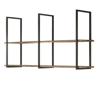 Imagem de Prateleira Suspensa Industrial Aurora Plus Demolição Preto