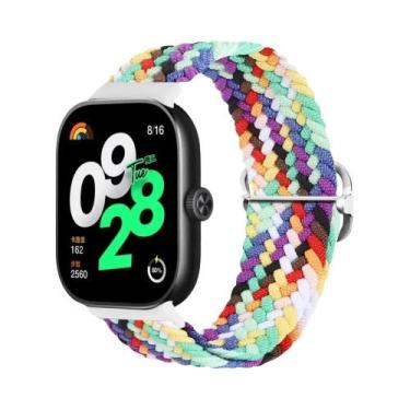 Imagem de Pulseira De Nylon Respirável Para Xiaomi Redmi Watch 4 5 Mi Band 8 pro