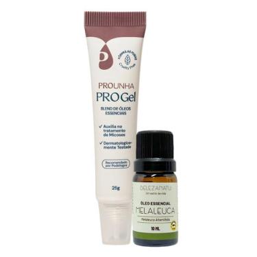 Imagem de Kit Pro gel 25ml e Óleo Essencial Melaleuca Belezanatu - Pro Unha