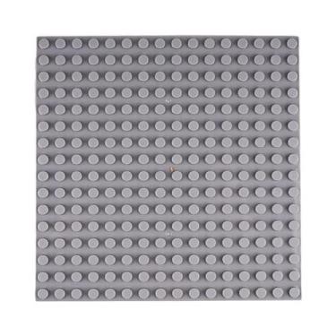 Imagem de Placa Base ABS Compatível Com Lego 16x16 Com Pinos, Tabuleiro De Quebr