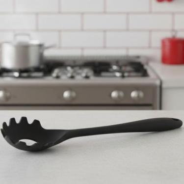 Imagem de Pegador Grande De Silicone Para Massas Macarrão 28cm HM912 - PRA VC, P