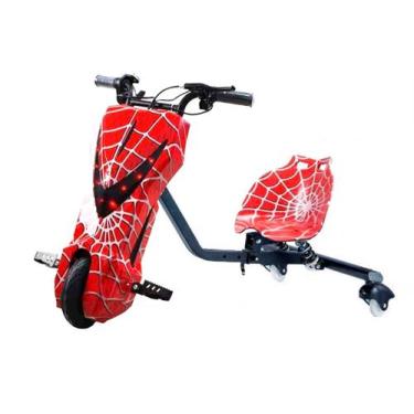 Imagem de Patinete Elétrico Triciclo Infantil Drift 350w 36v - Azul Car, Vermelh