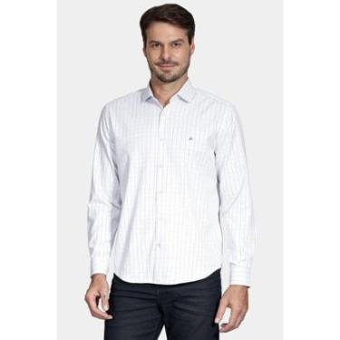 Imagem de Camisa Aramis Manga Longa Slim Maquinetada Xadrez-Masculino