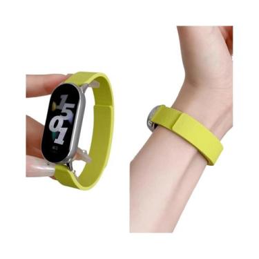 Imagem de Pulseira Magnética De Silicone Para Xiaomi Mi Band 10 9 8 - Acessório 