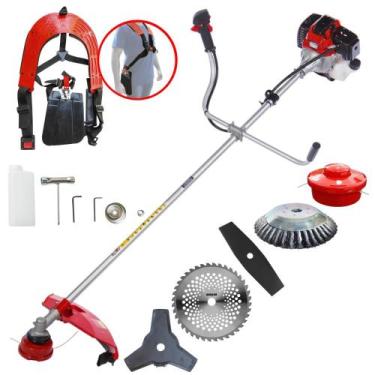 Imagem de Roçadeira Toyama RT43L À Gasolina 43cc 1,7HP 5 Em 1 Com Carretel de Ny