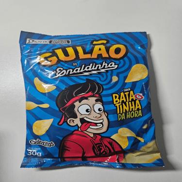 Imagem de Batata Frita Lisa Natural Gulão do Enaldinho Gulozitos 30g Sem Glúten